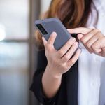 Laptop, Telefoane si Tablete - Telefoane mobile si accesorii - Accesorii Telefoane - Huse telefoane - Husa pentru Samsung Galaxy S22, Silicon, Albastru, 56756.168, Kwmobile - Infinity.ro