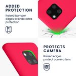 Laptop, Telefoane si Tablete - Telefoane mobile si accesorii - Accesorii Telefoane - Huse telefoane - Husa kwmobile pentru Huawei Mate 20 Pro, Silicon, Roz, 52287.77 - Infinity.ro