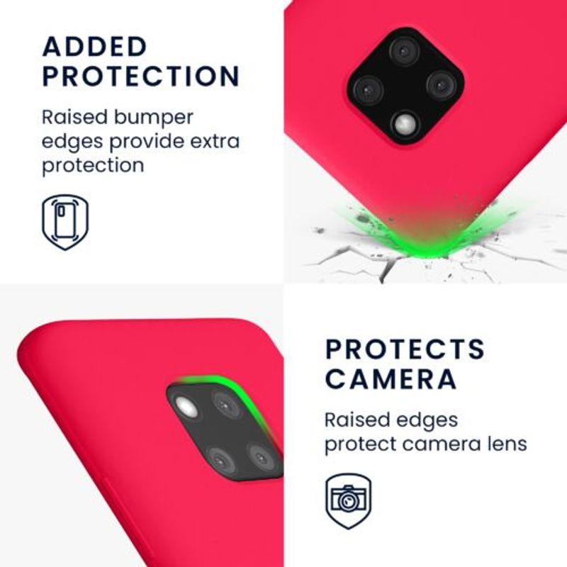 Laptop, Telefoane si Tablete - Telefoane mobile si accesorii - Accesorii Telefoane - Huse telefoane - Husa kwmobile pentru Huawei Mate 20 Pro, Silicon, Roz, 52287.77 - Infinity.ro