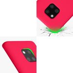 Laptop, Telefoane si Tablete - Telefoane mobile si accesorii - Accesorii Telefoane - Huse telefoane - Husa kwmobile pentru Huawei Mate 20 Pro, Silicon, Roz, 52287.77 - Infinity.ro