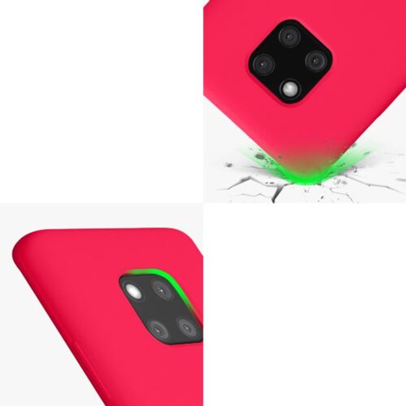 Laptop, Telefoane si Tablete - Telefoane mobile si accesorii - Accesorii Telefoane - Huse telefoane - Husa kwmobile pentru Huawei Mate 20 Pro, Silicon, Roz, 52287.77 - Infinity.ro