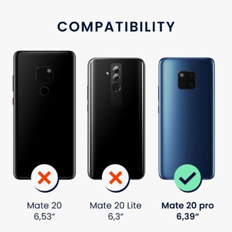 Laptop, Telefoane si Tablete - Telefoane mobile si accesorii - Accesorii Telefoane - Huse telefoane - Husa kwmobile pentru Huawei Mate 20 Pro, Silicon, Roz, 52287.77 - Infinity.ro