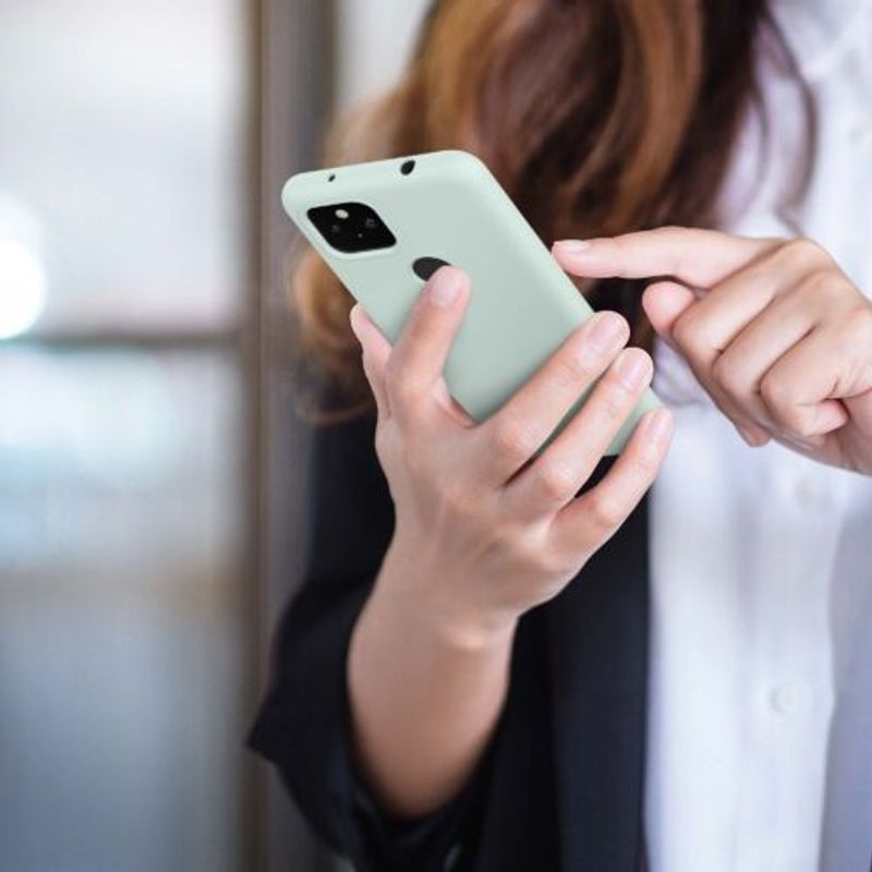 Laptop, Telefoane si Tablete - Telefoane mobile si accesorii - Accesorii Telefoane - Huse telefoane - Husa pentru Google Pixel 5a, Silicon, Verde, 55207.200, Kwmobile - Infinity.ro