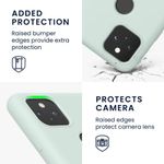 Laptop, Telefoane si Tablete - Telefoane mobile si accesorii - Accesorii Telefoane - Huse telefoane - Husa pentru Google Pixel 5a, Silicon, Verde, 55207.200, Kwmobile - Infinity.ro