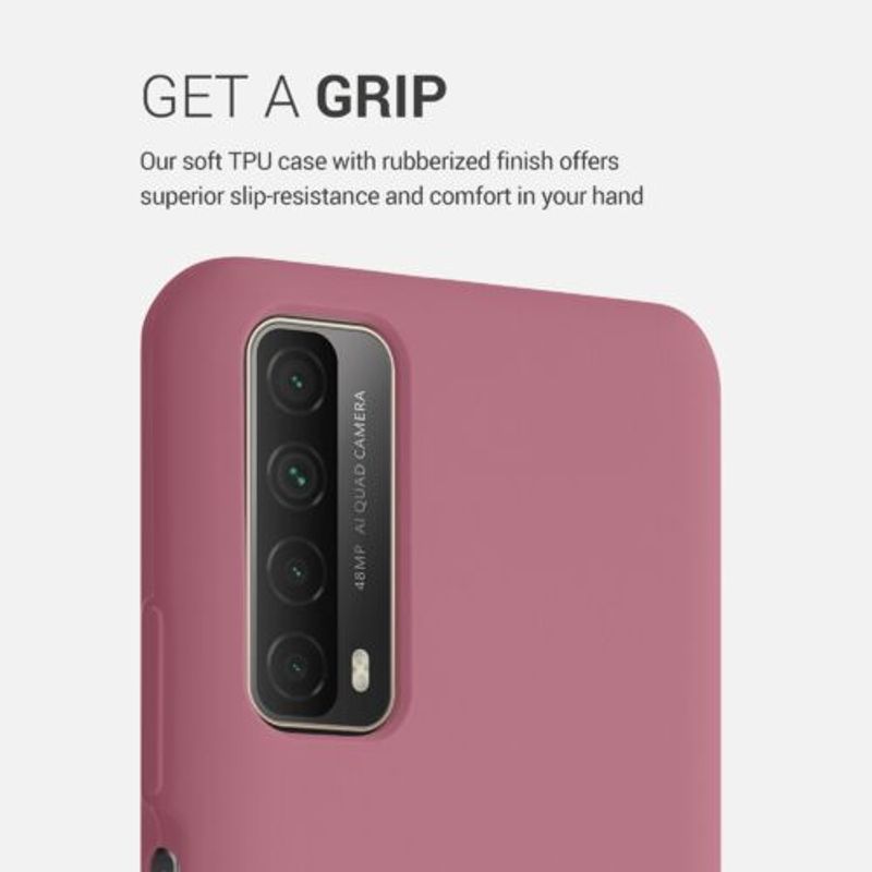 Laptop, Telefoane si Tablete - Telefoane mobile si accesorii - Accesorii Telefoane - Huse telefoane - Husa pentru Huawei P Smart (2021), Silicon, Roz, 53632.167 - Infinity.ro