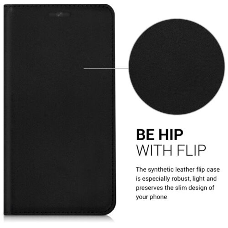 Laptop, Telefoane si Tablete - Telefoane mobile si accesorii - Accesorii Telefoane - Huse telefoane - Husa pentru Wileyfox Swift 2, Piele ecologica, Negru, 41643.01 - Infinity.ro