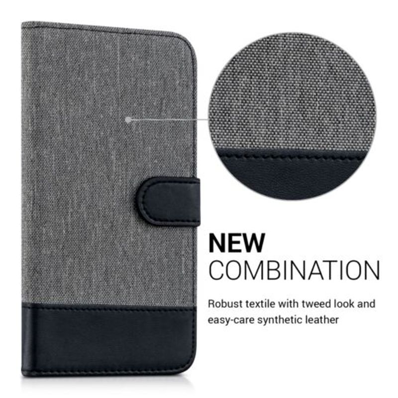 Laptop, Telefoane si Tablete - Telefoane mobile si accesorii - Accesorii Telefoane - Huse telefoane - Husa pentru Motorola Moto X Style, Textil, Gri, 38313.22 - Infinity.ro