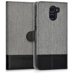Laptop, Telefoane si Tablete - Telefoane mobile si accesorii - Accesorii Telefoane - Huse telefoane - Husa pentru Wileyfox Swift 2, Textil, Gri, 41644.01 - Infinity.ro