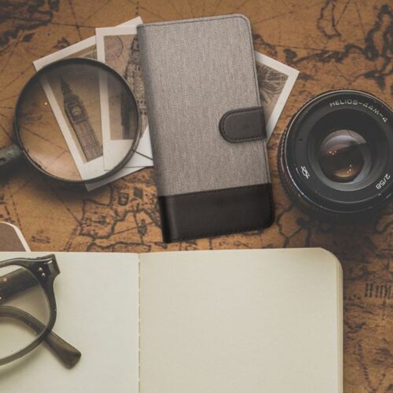 Laptop, Telefoane si Tablete - Telefoane mobile si accesorii - Accesorii Telefoane - Huse telefoane - Husa pentru Wileyfox Swift 2, Textil, Gri, 41644.01 - Infinity.ro