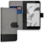 Laptop, Telefoane si Tablete - Telefoane mobile si accesorii - Accesorii Telefoane - Huse telefoane - Husa pentru Wileyfox Swift 2, Textil, Gri, 41644.01 - Infinity.ro
