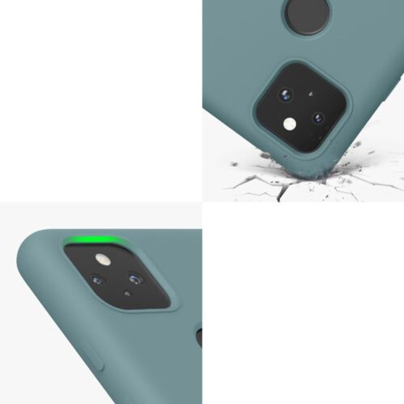 Laptop, Telefoane si Tablete - Telefoane mobile si accesorii - Accesorii Telefoane - Huse telefoane - Husa pentru Google Pixel 5a, Silicon, Verde, 55207.207, Kwmobile - Infinity.ro