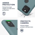 Laptop, Telefoane si Tablete - Telefoane mobile si accesorii - Accesorii Telefoane - Huse telefoane - Husa pentru Google Pixel 5a, Silicon, Verde, 55207.207, Kwmobile - Infinity.ro