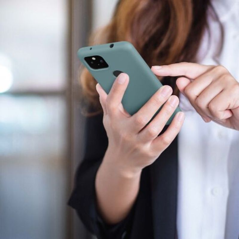 Laptop, Telefoane si Tablete - Telefoane mobile si accesorii - Accesorii Telefoane - Huse telefoane - Husa pentru Google Pixel 5a, Silicon, Verde, 55207.207, Kwmobile - Infinity.ro