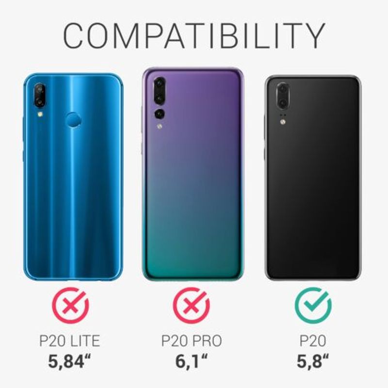 Laptop, Telefoane si Tablete - Telefoane mobile si accesorii - Accesorii Telefoane - Huse telefoane - Husa pentru Huawei P20, Silicon, Albastru, 45689.182, Kwmobile - Infinity.ro