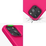 Laptop, Telefoane si Tablete - Telefoane mobile si accesorii - Accesorii Telefoane - Huse telefoane - Husa pentru iPhone 13 Pro Max, Silicon, Roz, 55881.77 - Infinity.ro