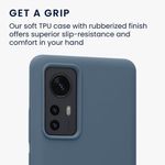 Laptop, Telefoane si Tablete - Telefoane mobile si accesorii - Accesorii Telefoane - Huse telefoane - Husa Kwmobile pentru Xiaomi 12/12X, Silicon, Albastru, 56210.202 - Infinity.ro