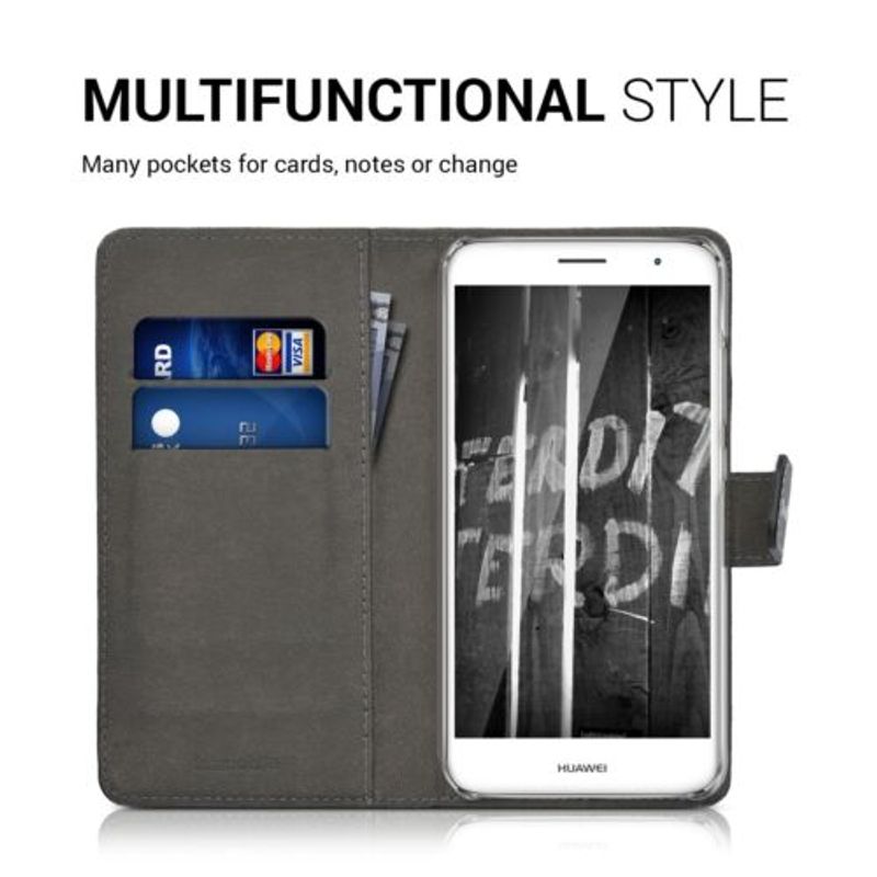 Laptop, Telefoane si Tablete - Telefoane mobile si accesorii - Accesorii Telefoane - Huse telefoane - Husa pentru Huawei Nova Plus, Piele ecologica, Negru, 39686.01 - Infinity.ro