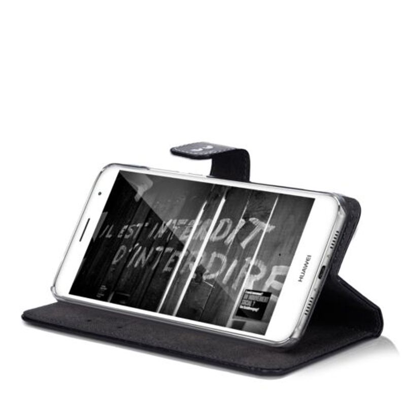 Laptop, Telefoane si Tablete - Telefoane mobile si accesorii - Accesorii Telefoane - Huse telefoane - Husa pentru Huawei Nova Plus, Piele ecologica, Negru, 39686.01 - Infinity.ro