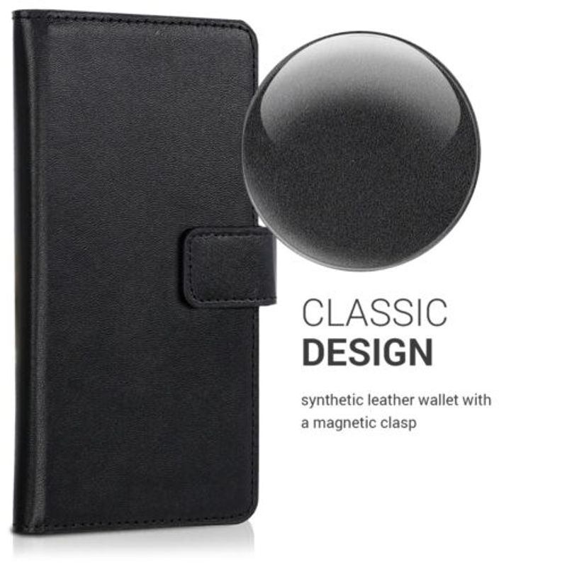 Laptop, Telefoane si Tablete - Telefoane mobile si accesorii - Accesorii Telefoane - Huse telefoane - Husa pentru Blackview R6, Piele ecologica, Negru, 43498.01 - Infinity.ro