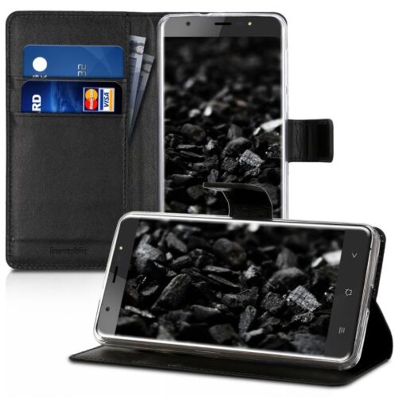 Laptop, Telefoane si Tablete - Telefoane mobile si accesorii - Accesorii Telefoane - Huse telefoane - Husa pentru Blackview R6, Piele ecologica, Negru, 43498.01 - Infinity.ro