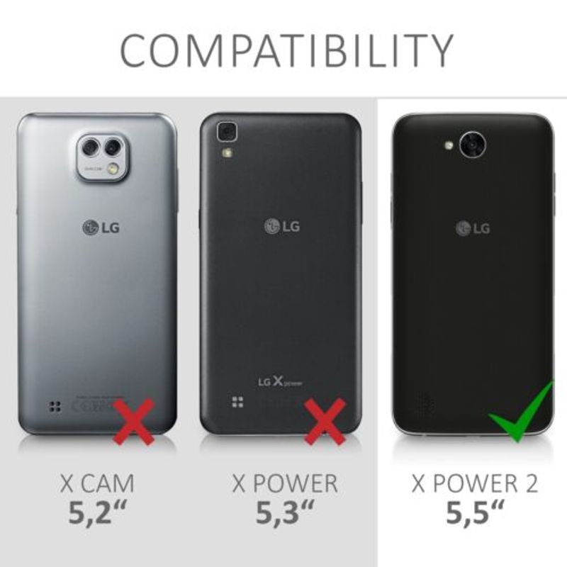 Laptop, Telefoane si Tablete - Telefoane mobile si accesorii - Accesorii Telefoane - Huse telefoane - Husa pentru LG X Power 2, Piele ecologica, Negru, 43091.01 - Infinity.ro