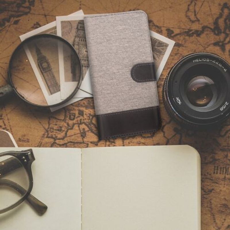 Laptop, Telefoane si Tablete - Telefoane mobile si accesorii - Accesorii Telefoane - Huse telefoane - Husa pentru Blackview A9 Pro, Textil, Gri, 42340.01 - Infinity.ro