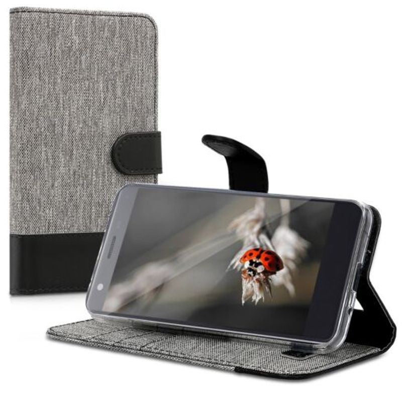 Laptop, Telefoane si Tablete - Telefoane mobile si accesorii - Accesorii Telefoane - Huse telefoane - Husa pentru ZTE Blade A520, Textil, Gri, 44275.22 - Infinity.ro