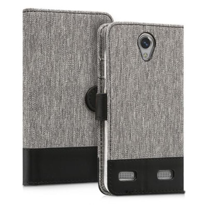Laptop, Telefoane si Tablete - Telefoane mobile si accesorii - Accesorii Telefoane - Huse telefoane - Husa pentru ZTE Blade A520, Textil, Gri, 44275.22 - Infinity.ro