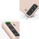 Laptop, Telefoane si Tablete - Telefoane mobile si accesorii - Accesorii Telefoane - Huse telefoane - Husa Kwmobile pentru Samsung Galaxy S22, Silicon, Crem, 56756.225 - Infinity.ro