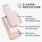 Laptop, Telefoane si Tablete - Telefoane mobile si accesorii - Accesorii Telefoane - Huse telefoane - Husa Kwmobile pentru Samsung Galaxy S22, Silicon, Crem, 56756.225 - Infinity.ro