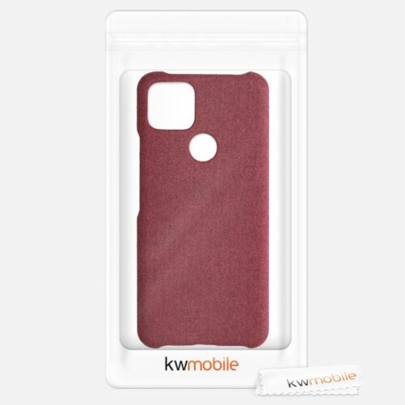 Laptop, Telefoane si Tablete - Telefoane mobile si accesorii - Accesorii Telefoane - Huse telefoane - Husa pentru Google Pixel 5a, Textil, Rosu, 54994.76 - Infinity.ro