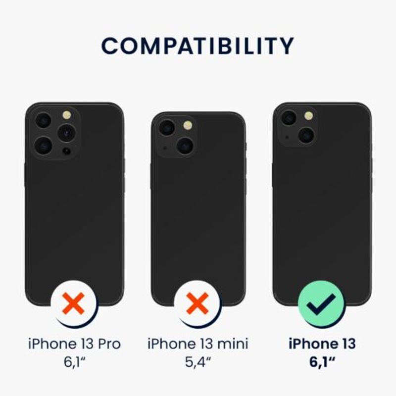 Laptop, Telefoane si Tablete - Telefoane mobile si accesorii - Accesorii Telefoane - Huse telefoane - Husa Kwmobile pentru Apple iPhone 13, Silicon, Verde, 59359.166 - Infinity.ro