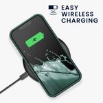 Laptop, Telefoane si Tablete - Telefoane mobile si accesorii - Accesorii Telefoane - Huse telefoane - Husa Kwmobile pentru Apple iPhone 13, Silicon, Verde, 59359.166 - Infinity.ro