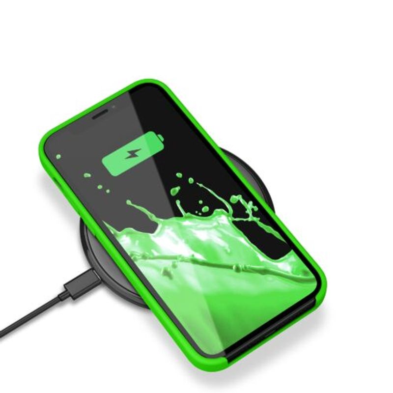 Laptop, Telefoane si Tablete - Telefoane mobile si accesorii - Accesorii Telefoane - Huse telefoane - Husa pentru Apple iPhone 12 Pro Max, Silicon, Verde, 52644.159 - Infinity.ro