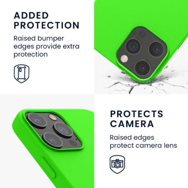 Laptop, Telefoane si Tablete - Telefoane mobile si accesorii - Accesorii Telefoane - Huse telefoane - Husa pentru Apple iPhone 12 Pro Max, Silicon, Verde, 52644.159 - Infinity.ro