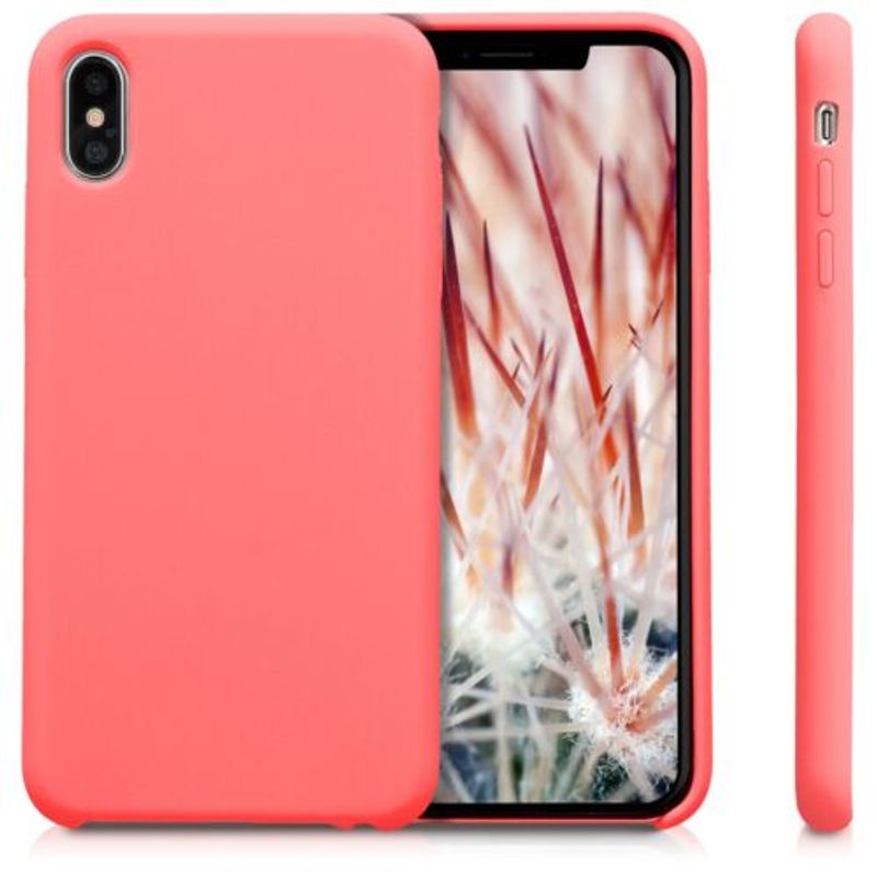 Laptop, Telefoane si Tablete - Telefoane mobile si accesorii - Accesorii Telefoane - Huse telefoane - Husa pentru Apple iPhone XS Max, Silicon, Roz, 45909.103 - Infinity.ro