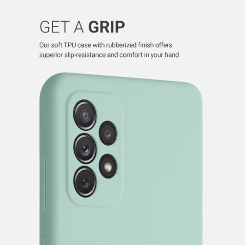 Laptop, Telefoane si Tablete - Telefoane mobile si accesorii - Accesorii Telefoane - Huse telefoane - Husa pentru Samsung Galaxy A72, Silicon, Verde, 54359.50 - Infinity.ro