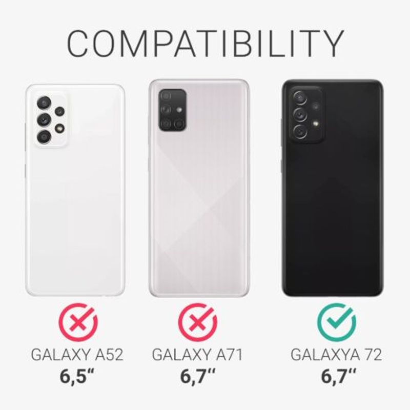 Laptop, Telefoane si Tablete - Telefoane mobile si accesorii - Accesorii Telefoane - Huse telefoane - Husa pentru Samsung Galaxy A72, Silicon, Verde, 54359.50 - Infinity.ro