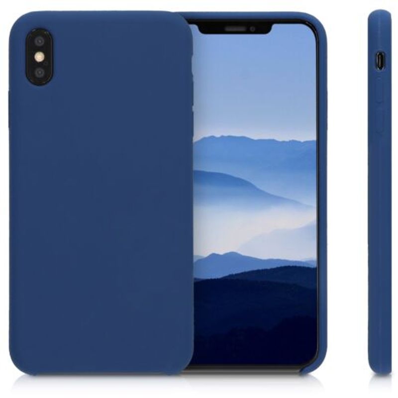 Laptop, Telefoane si Tablete - Telefoane mobile si accesorii - Accesorii Telefoane - Huse telefoane - Husa pentru Apple iPhone XS Max, Silicon, Albastru, 45909.116 - Infinity.ro