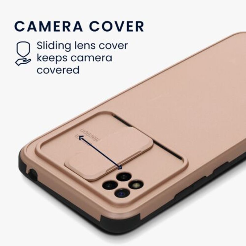 Laptop, Telefoane si Tablete - Telefoane mobile si accesorii - Accesorii Telefoane - Huse telefoane - Husa Kwmobile pentru Xiaomi Redmi 9C, Silicon, Rose Gold, 57391.31 - Infinity.ro