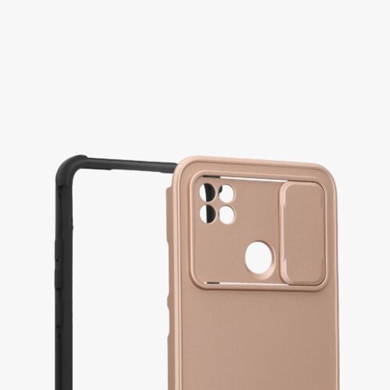 Laptop, Telefoane si Tablete - Telefoane mobile si accesorii - Accesorii Telefoane - Huse telefoane - Husa Kwmobile pentru Xiaomi Redmi 9C, Silicon, Rose Gold, 57391.31 - Infinity.ro