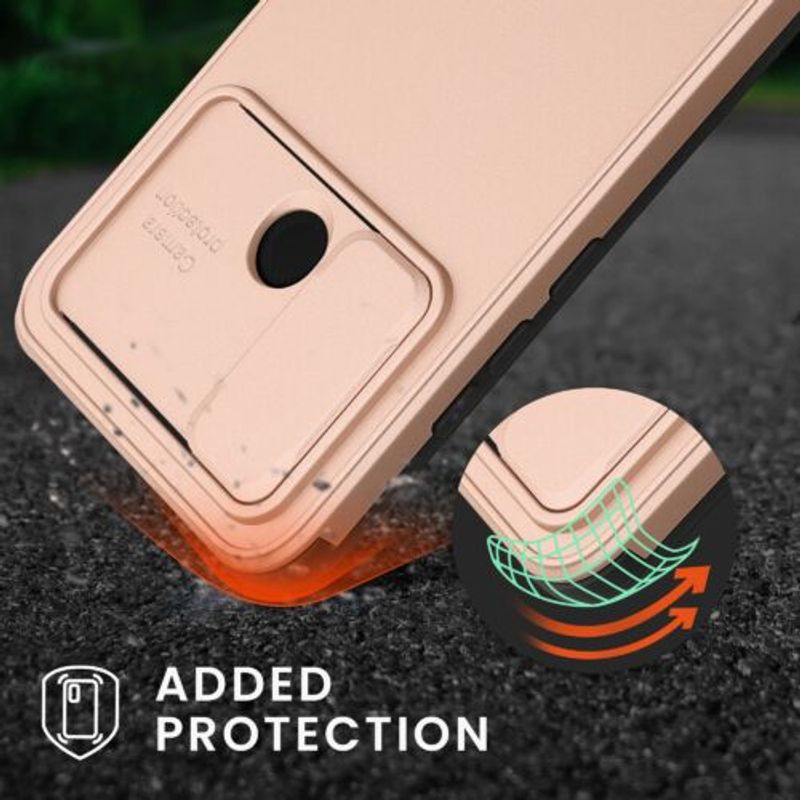 Laptop, Telefoane si Tablete - Telefoane mobile si accesorii - Accesorii Telefoane - Huse telefoane - Husa Kwmobile pentru Xiaomi Redmi 9C, Silicon, Rose Gold, 57391.31 - Infinity.ro