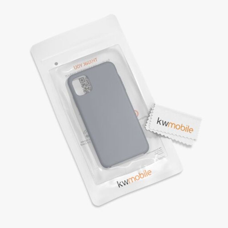Laptop, Telefoane si Tablete - Telefoane mobile si accesorii - Accesorii Telefoane - Huse telefoane - Husa pentru Apple iPhone 11, Silicon, Gri, 49724.155 - Infinity.ro
