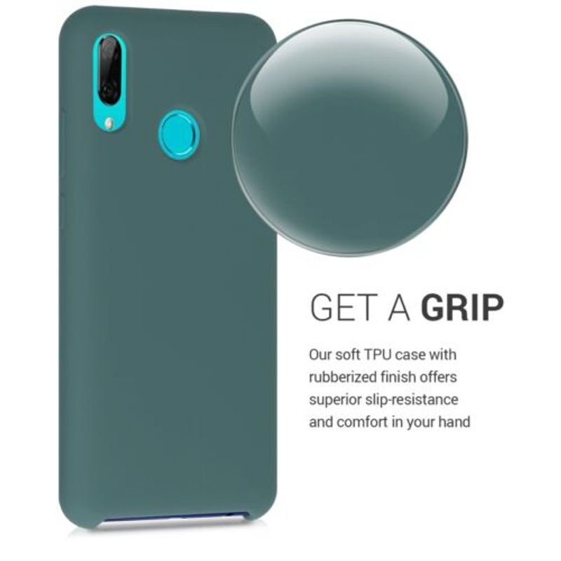Laptop, Telefoane si Tablete - Telefoane mobile si accesorii - Accesorii Telefoane - Huse telefoane - Husa pentru Huawei P Smart (2019), Silicon, Verde, 47824.171 - Infinity.ro