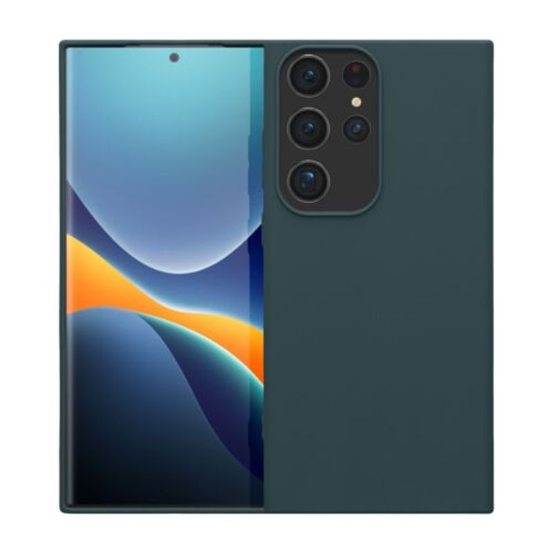 Laptop, Telefoane si Tablete - Telefoane mobile si accesorii - Accesorii Telefoane - Huse telefoane - Husa kwmobile pentru Samsung Galaxy S23 Ultra, Silicon, Albastru, 60284.202 - Infinity.ro