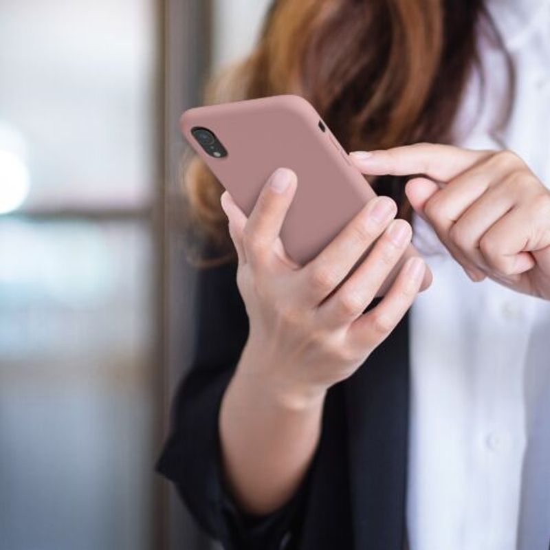 Laptop, Telefoane si Tablete - Telefoane mobile si accesorii - Accesorii Telefoane - Huse telefoane - Husa pentru Apple iPhone XR, Silicon, Roz, 45910.193 - Infinity.ro