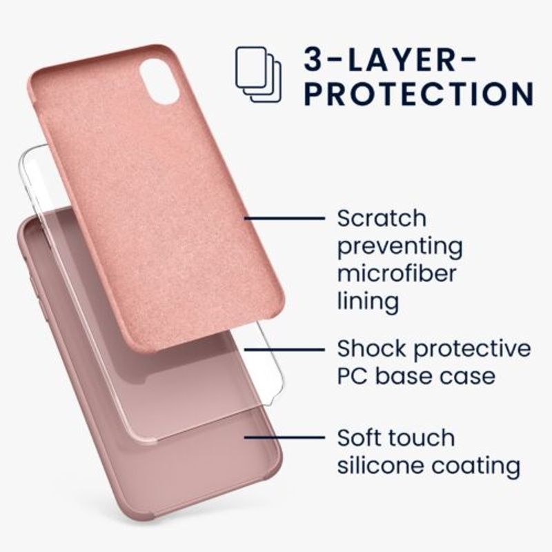 Laptop, Telefoane si Tablete - Telefoane mobile si accesorii - Accesorii Telefoane - Huse telefoane - Husa pentru Apple iPhone XR, Silicon, Roz, 45910.193 - Infinity.ro