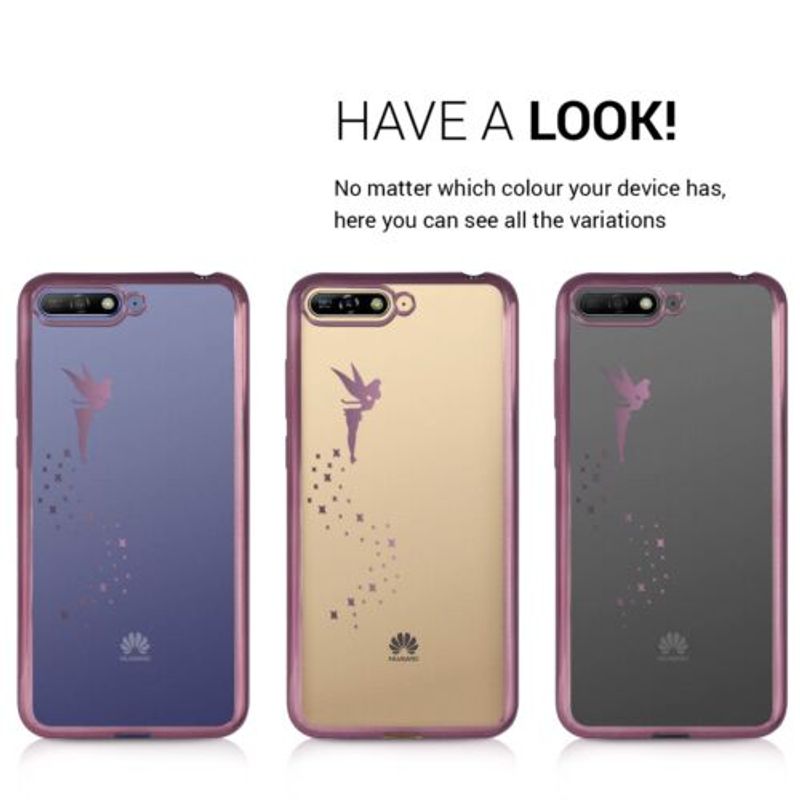 Laptop, Telefoane si Tablete - Telefoane mobile si accesorii - Accesorii Telefoane - Huse telefoane - Husa pentru Huawei Y6 (2018), Silicon, Rose Gold, 45286.02 - Infinity.ro