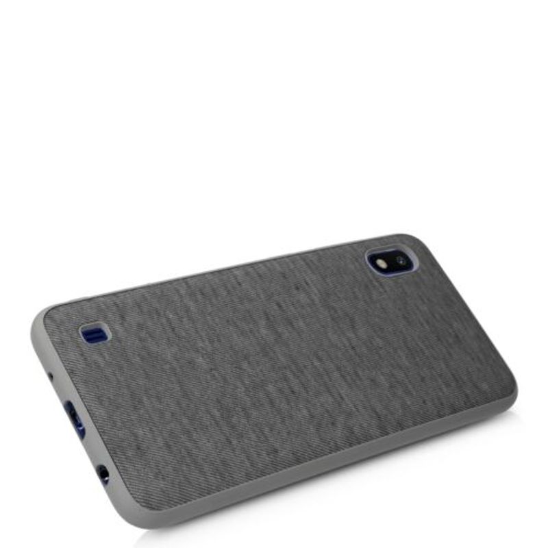 Laptop, Telefoane si Tablete - Telefoane mobile si accesorii - Accesorii Telefoane - Huse telefoane - Husa pentru Samsung Galaxy A10, Textil, Gri, 51540.22 - Infinity.ro