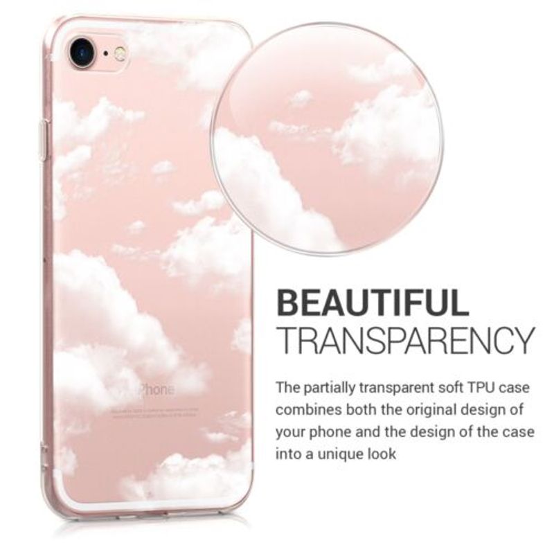 Laptop, Telefoane si Tablete - Telefoane mobile si accesorii - Accesorii Telefoane - Huse telefoane - Husa pentru Apple iPhone 8/iPhone 7/iPhone SE 2, Silicon, Alb, 46227.39 - Infinity.ro